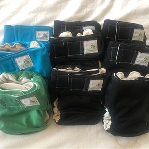Bottom Bumpers Aplix AIO Diapers Size 2